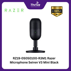 RZ19-05050100-R3M1 Razer Microphone Seiren V3 Mini Black