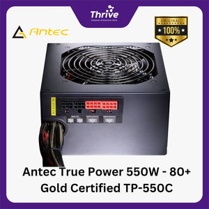 Antec True Power 550W - 80+ Gold Certified TP-550C - 5 Years Warranty Replacement