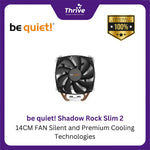 Load image into Gallery viewer, be quiet! Shadow Rock Slim 2 - 14CM FAN Silent and Premium Cooling Technologies
