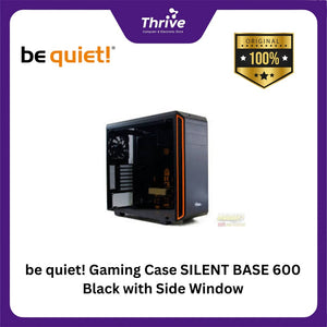 be quiet! Gaming Case SILENT BASE 600 Black with Side Window