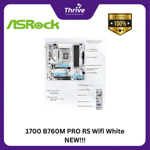 1700 B760M PRO RS Wifi White  NEW!!!