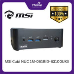 Load image into Gallery viewer, MSI Cubi NUC 1M-061BID-B3100UXX
