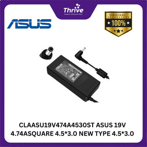 "CLAASU19V474A4530ST ASUS 19V 4.74A  SQUARE 4.5*3.0  NEW TYPE 4.5*3.0"