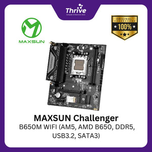 MAXSUN Challenger B650M WIFI (AM5, AMD B650, DDR5, USB3.2, SATA3)