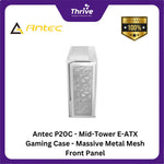 Load image into Gallery viewer, Antec P20C - Mid-Tower E-ATX Gaming Case - Massive Metal Mesh Front Panel - 4mm Tempered Glass Side Panel - Type-C 3.2 Gen 2 Ready - FREE 3PCS 120mm PWM Fans
