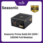 Load image into Gallery viewer, Seasonic Prime Gold GX-1300 - 1300W Full Modular - 80+ Gold Certified - 12 Years Warranty Replacement
