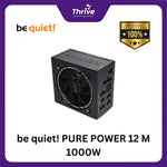 Load image into Gallery viewer, be quiet! PURE POWER 12 M 1000W - Fully Modular - ATX 3.0 PCIe 5.0 - 80+ Gold Certified - 10 Years Warranty - Number 1 PSU in Germany
