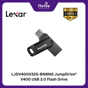 LJDV400032G-BNBNG JumpDrive® V400 USB 3.0 Flash Drive.