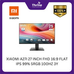 Load image into Gallery viewer, XIAOMI A27I 27 INCH FHD 16:9 FLAT IPS 99% SRGB 100HZ 3Y
