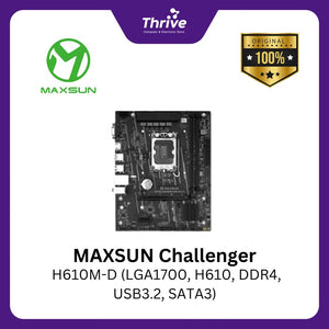 MAXSUN Challenger H610M-D (LGA1700, H610, DDR4, USB3.2, SATA3)