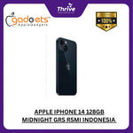 Load image into Gallery viewer, APPLE IPHONE 14 128GB MIDNIGHT GRS RSMI INDONESIA TAM
