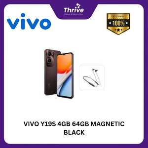 VIVO Y19S 4GB 64GB MAGNETIC BLACK