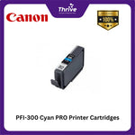 Load image into Gallery viewer, PFI-300 Cyan PRO Printer Cartridges
