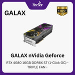 Load image into Gallery viewer, GALAX nVidia Geforce RTX 4080 16GB DDR6X ST (1-Click OC) - TRIPLE FAN -