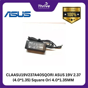 CLAASU19V237A40SQORI ASUS 19V 2.37 (4.0*1.35) Square Ori 4.0*1.35MM