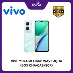 Load image into Gallery viewer, VIVO Y18 4GB 128GB WAVE AQUA (BOX CHA+CAS+SCR)
