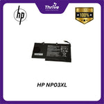 Load image into Gallery viewer, HP NP03XL Laptop Battery – 11.4V, Long-Lasting Original Replacement
