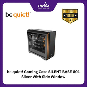 be quiet! Gaming Case SILENT BASE 601 Silver With Side Window