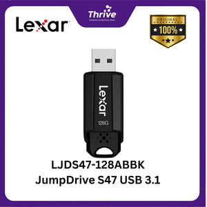 LJDS47-128ABBK JumpDrive S47 USB 3.1