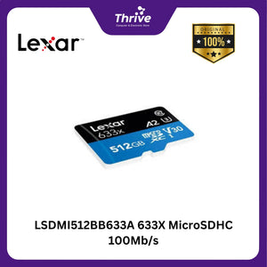 LSDMI512BB633A 633X MicroSDHC 100Mb/s