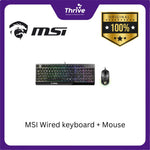 Load image into Gallery viewer, MSI Wired keyboard + Mouse

