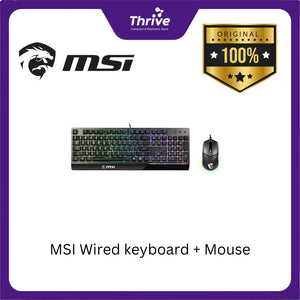 MSI Wired keyboard + Mouse