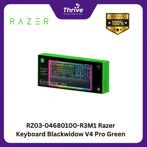 RZ03-04680100-R3M1 Razer Keyboard Blackwidow V4 Pro Green