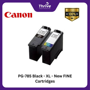 PG-785 Black - XL - New FINE Cartridges