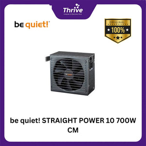 be quiet! STRAIGHT POWER 10 700W CM - Silent Wings - Modular - 80+ Gold Certified - 5 Years Warranty - Number 1 PSU in Germany