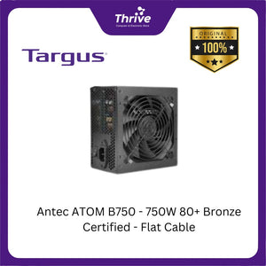 Antec ATOM G750 - 750W 80+ Gold Certified - Semi Modular - 5 Years Warranty Replacement