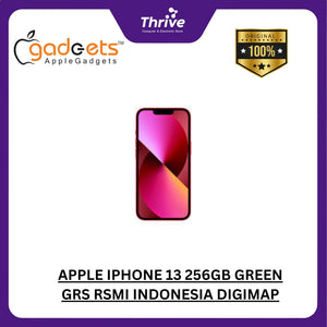 APPLE IPHONE 13 256GB GREEN GRS RSMI INDONESIA DIGIMAP