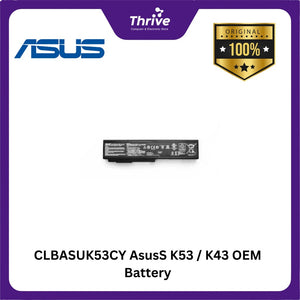 CLBASUK53CY AsusS K53 / K43 OEM Battery