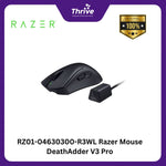 Load image into Gallery viewer, RZ01-04630300-R3WL Razer Mouse DeathAdder V3 Pro + HyperPolling Wireless Dongle Bundle

