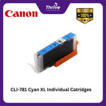 Load image into Gallery viewer, CLI-781 Cyan XL Individual Catridges