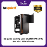 Load image into Gallery viewer, be quiet! Gaming Case SILENT BASE 600 Red with Side Window
