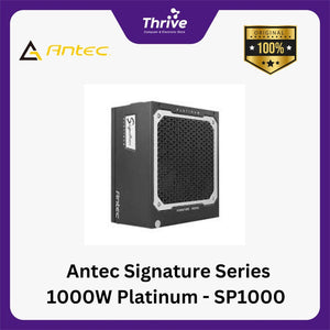 Antec Signature Series 1000W Platinum - SP1000 Platinum - 80+ Platinum Certified - Fully Modular - 10 Years Warranty Replacement