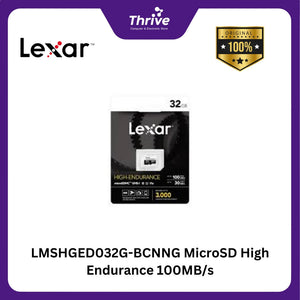 LMSHGED032G-BCNNG MicroSD High Endurance 100MB/s