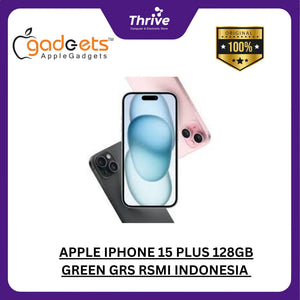 APPLE IPHONE 15 PLUS 128GB GREEN GRS RSMI INDONESIA TAM