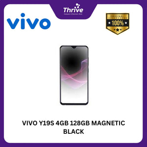 VIVO Y19S 4GB 128GB MAGNETIC BLACK