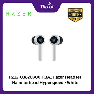 RZ12-03820300-R3A1 Razer Headset Hammerhead Hyperspeed - White