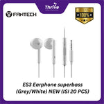 Load image into Gallery viewer, ES3 Earphone superbass (Grey/White) NEW (ISI 20 PCS)