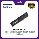 Load image into Gallery viewer, KLEVV DDR4 Value Series PC21300 2666MHZ 16GB (1x16GB)