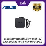 Load image into Gallery viewer, CLAASU19V342SQ4530NEW ASUS 19V 3.42A  SQUARE 4.5*3.0  NEW TYPE 4.5*3.0" short discription