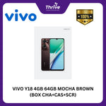 Load image into Gallery viewer, VIVO Y18 4GB 64GB MOCHA BROWN (BOX CHA+CAS+SCR)
