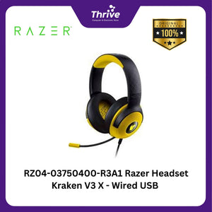 RZ04-03750400-R3A1 Razer Headset Kraken V3 X - Wired USB - Pokemon