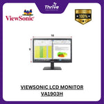 Load image into Gallery viewer, VIEWSONIC LCD MONITOR VA1903H
