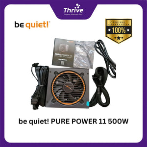 be quiet! PURE POWER 11 500W - 80+ Gold Certified - 5 Years Warranty - Number 1 PSU in Germany