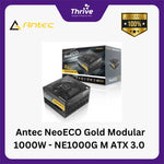 Load image into Gallery viewer, Antec NeoECO Gold Modular 1000W - NE1000G M ATX 3.0 - PCIe 5.0 Ready - 80+ Gold Certified - Full Modular - 10 Years Warranty
