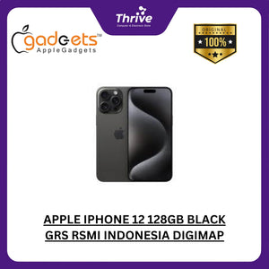 APPLE IPHONE 12 128GB BLACK GRS RSMI INDONESIA DIGIMAP