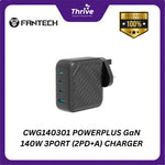 Load image into Gallery viewer, CWG140301 POWERPLUS GaN 140W 3PORT (2PD+A) CHARGER
